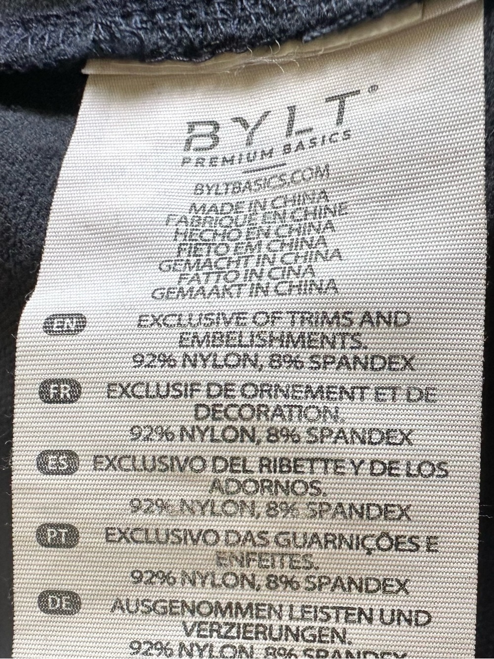 BYLT Premium Basics Mens 3XL Navy Athletic Performance Stretch Activewear Shorts - Picture 8 of 12